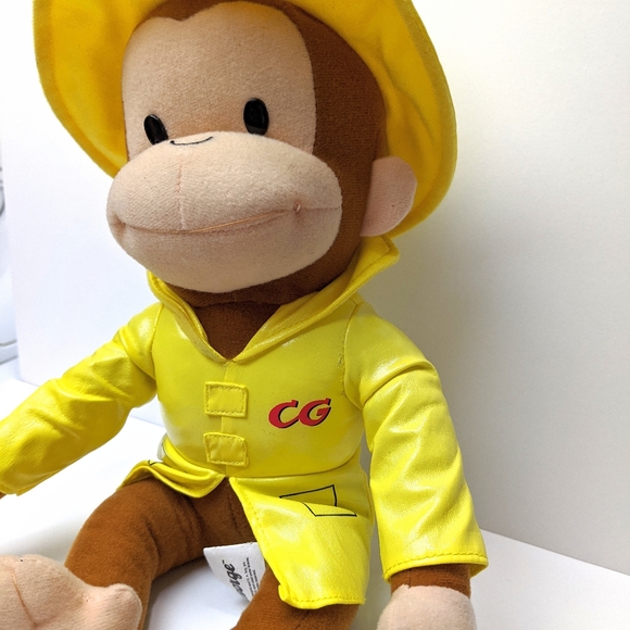 Curious George With Yellow Raincoat 